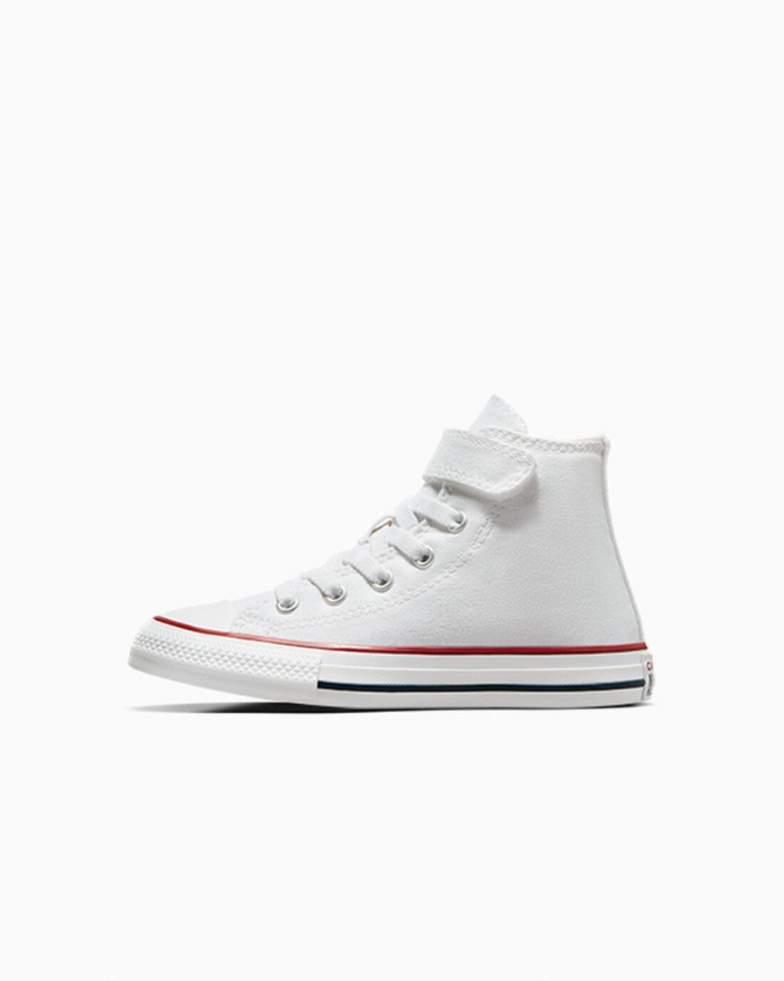 Tenis Converse Chuck Taylor All Star Easy-On Cano Alto Menina Branco Bege | PT I0T5493